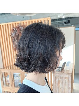 アクセヘアー 町田(acce hair) ナチュラルウェーブボブ