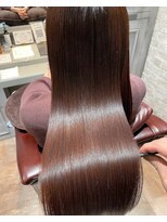 ライフアンド 浦和(LIFE&)&nbsp;髪質改善ヘアエステ/縮毛矯正/ストレート/黒髪/ココアベージュ