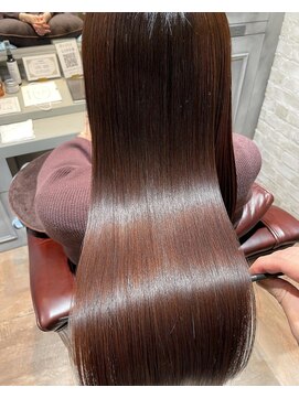 ライフアンド 浦和(LIFE&) 髪質改善ヘアエステ/縮毛矯正/ストレート/黒髪/ココアベージュ