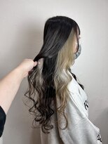キャラ 池袋本店(CHARA)&nbsp;ロングヘア×インナーカラー【インナーカラー】