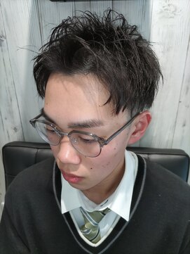 ヨシザワインク バンダイ(YOSHIZAWA Inc. BANDAI) ベリーショート/10代20代30代/ツーブロック/ジェットモヒカン