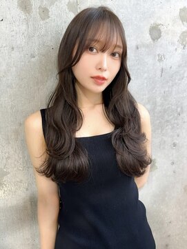 シーシンジュク 新宿南口(Sea shinjuku) 韓国風前髪×シルキーベージュ【髪質改善/新宿/マッシュパーマ】