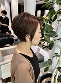staircase大垣空大人丸みショートヘア耳かけかわいい