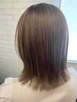 ロマンヤカタ ファース(ROMAN YAKATA fars) 髪質改善 ブリーチ無 透明感カラー イルミナカラー@田代10/29