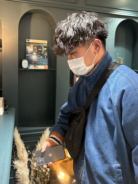 チャンチ(chanch) 【お客様style】波巻きパーマ/波巻きスパイラル/メンズパーマ