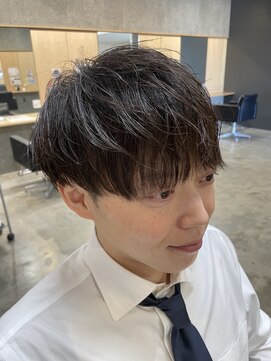 ニアウ 伊勢崎連取店(Niau) メンズマッシュツイストパーマ