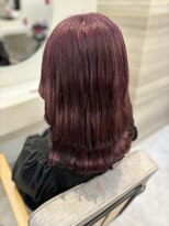 ラビス クローバー(Lovis clover) 黒髪カタログ グレーベージュ レイヤーロング