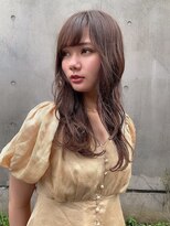 アルケー ヘアアンドヘッドスパ 錦糸町南口店(arche Hair&head spa) イメチェン/似合わせカット/フルバング/レッドブラウン/錦糸町