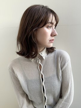 ビュートリアム265(BEAUTRIUM 265) ◎ミディアム/くびれレイヤー/レイヤーカット/顔周りカット/銀座