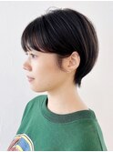 グレーベージュニュアンスカラーくびレイヤーba486691