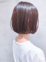 Say.ショートボブシルキーベージュ韓国ボブミニボブ表参道青山