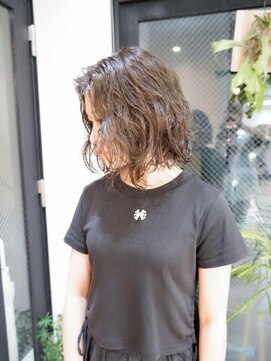 クオン 今泉(quon) 【RYUYA】bob layer × perm