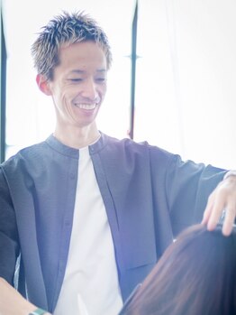 ノコルヘアー(Nocoru hair)の写真/【今里/駐車場完備】本格ヘッドスパで髪質を改善し、爽やかな印象に♪カット+ヘッドスパ+眉カット¥9000