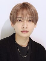 シースルーマッシュ韓国ヘアカルマパーマ韓国マッシュ黒髪