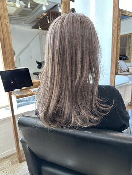 ハーツ(Heart's) 白髪ぼかし脱白髪染めショートボブ髪質改善40代50代60代