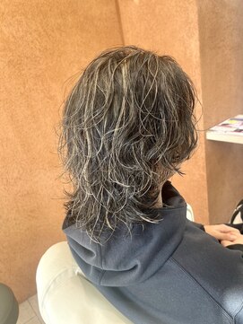 ラシンバン(LashinVan) ウルフパーマ×ハイライト