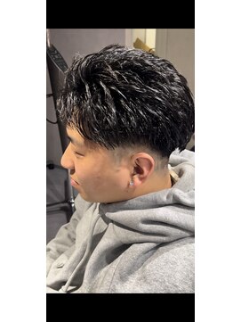 ラソ プエルト(LAZO puerto) オールバックショート