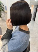 ダークシルバー/ボブ/20代30代40代50代