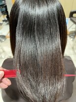 アース 武蔵境店(HAIR & MAKE EARTH) うねりに悩む40代女性のお客様に髪質改善縮毛矯正を施術