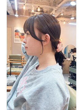 ロウバイレボ 柏(lou by revo) ミディアム/韓国風/レイヤーカット/顔回りカット/柏駅