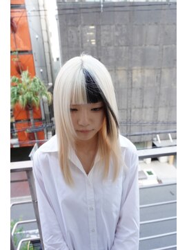 シィーム(cime) ホワイトブロンドカラー