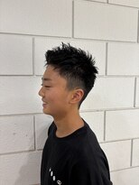 アルゴ 茅ヶ崎(ARUGO)&nbsp;メンズ無造作アップバングショートメンズカット/メンズショート