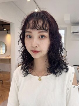 シエカ(CIECA.) 小顔/オリーブグレー/ココアベージュ/黒髪/レイヤー