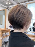 【脱白髪染め】白髪染めではない！ぼかした白髪 C Mplusミズイデ