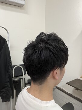 長さ残したスッキリカット！