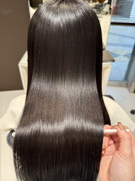 アヴァンスクロス あべのルシアス店(AVANCE.CROSS) 艶髪×ラベンダーベージュカラー