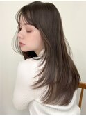 ハイライトバレイヤージュダブルカラーケアブリーチ30代40代