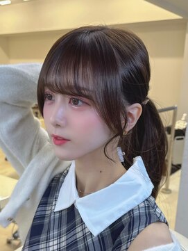 アイトーキョーエス 渋谷(AI TOKYO S) レイヤーカット/前髪カット/顔まわり/似合わせカット/髪質改善