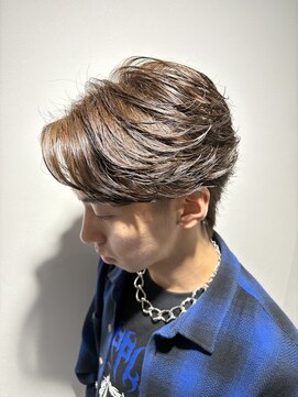 men's salon HYPE 名古屋伏見 メンズサロン/men'sパーマ/men'sカット/men'sショート メンズカット×フェザーパーマ(伏見/伏見駅/栄/メンズ)