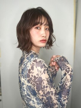 COVER HAIR ACADEMY 北浦和【カバーヘア アカデミー】北浦和西口店【4/6 OPEN(予定)】 大人可愛いふんわりカール前下がりボブディp1北浦和20代30代40代