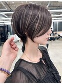 ハイライトバレイヤージュダブルカラーケアブリーチ20代30代