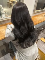 ソワ バイ ルシル(SOIE by Lucile) 暗髪グレージュ レイヤーカット 福島市