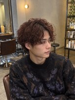 クレル(CLEL)&nbsp;ワインレッド×波巻きスパイラル