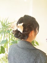 グリーンズ(Greens) ルーズな編み込み♪アレンジスタイル