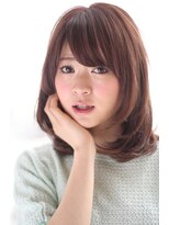 ガーデン ムサシコスギ(GARDEN MUSASHIKOSUGI) 大人っぽくみえるカジュアルミディー/小顔カット/伸ばしかけ