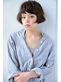 ショートボブ × WAVE