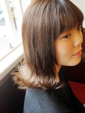 エアリー ヘアーデザイン(airly hair design) ☆airly☆カーキブラウン&アッシュベージュ☆