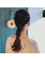 ボスコ 下北沢店(bosco) 編み込みダウンスタイル☆