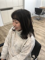 アメリ(Ameri)&nbsp;レイヤーボブ　× グレージュ