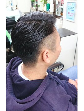 カットハウススペース 人形町 メンズウェットルーズバーバースパツーブロ30代 40代 50代