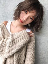 外国人風 フォギーベージュ ナチュラルハイライト