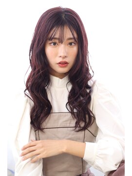 マルシェ(marche) くすみピンク×ラフウェーブ《marche田嶋》