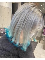 ミーナ バイ ワンズ 町田(mina by one's kyougoku) 裾カラー！[町田/町田駅/インナーカラー/ダブルカラー/韓国]