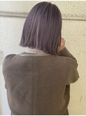 【新宿 studio noll. 佐田】ラベンダーミニボブ210202