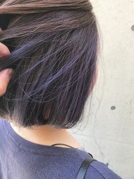 リット 立川(rit.) インナーカラー☆ロイヤルパープル♪