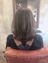 ネウィベルシア 名駅(newi belsia)&nbsp;大人かわいいくびれミディラベンダーインナーカラー